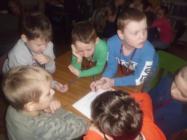 Lekcja biblioteczna, Czacz - 21.01.2020