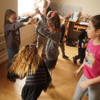 Ferie w filii bibliotecznej w Nietążowie