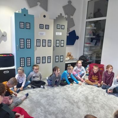 Warsztaty biblioteczne dla przedszkolaków - 5.11.2021