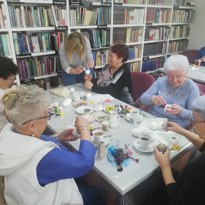 Warsztaty kreatywne dla seniorów - 17.03.2022