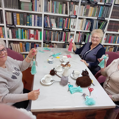 Warsztaty kreatwyne dla seniorów - 17.11.2022