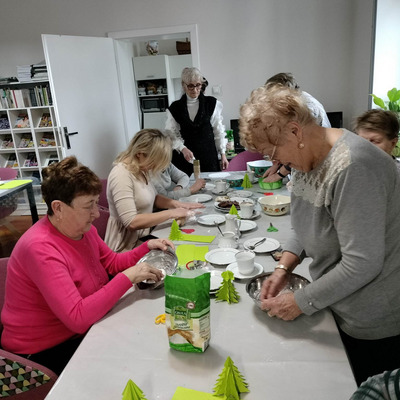 Warsztaty kreatywne dla seniorów - 15.12.2022