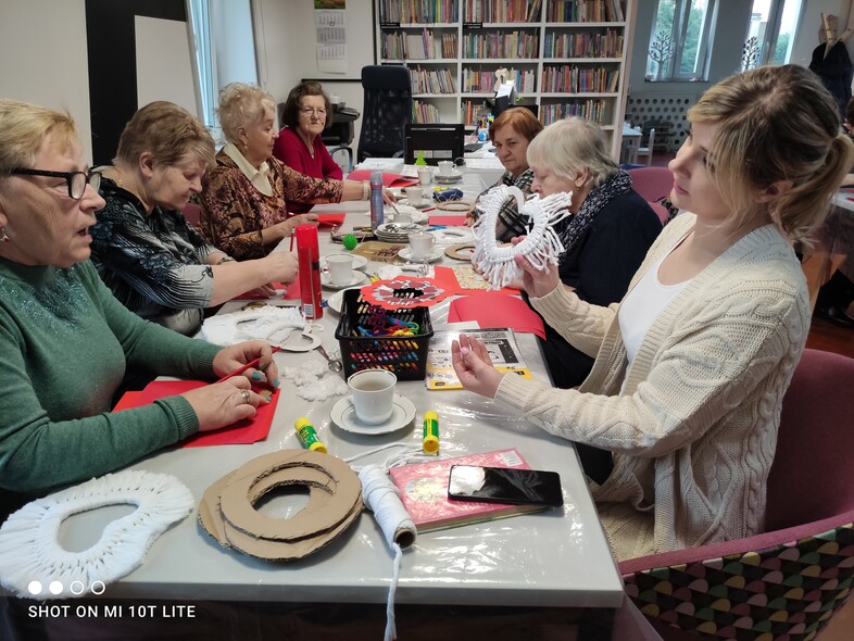 Warsztaty kreatywne dla seniorów - 26.01.2023