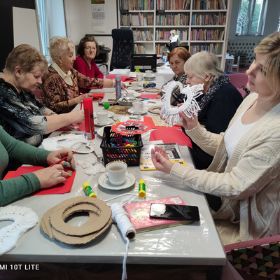 Warsztaty kreatywne dla seniorów - 26.01.2023