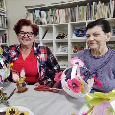 Warsztaty kreatywne dla seniorów - 16.03.2023