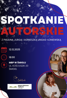 Zapraszamy na spotkanie autorskie